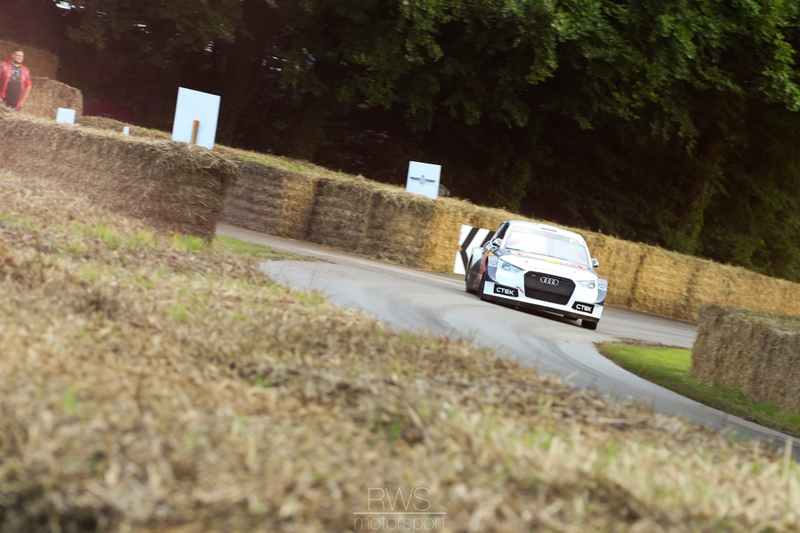 Maximum commitment from Andy Jordan in the WRX Audi A1